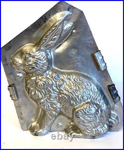 Antique Vintage Sitting Bunny Rabbit Chocolate Mold. 9 Eppelsheimer Usa. #4745