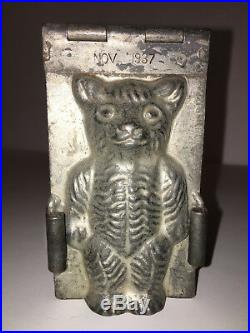 Antique Vintage Standing Teddy Bear Chocolate Mold. 1937 Eppelsheimer N. Y