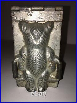 Antique Vintage Standing Teddy Bear Chocolate Mold. 1937 Eppelsheimer N. Y