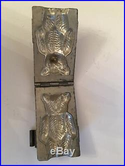 Antique Vintage Standing Teddy Bear Chocolate Mold. 1937 Eppelsheimer N. Y