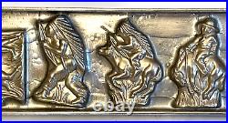 Antique Vintage THE AMERICAN WEST- COWBOYS & INDIANS. AMERICAN MOLD. BEAUTIFUL