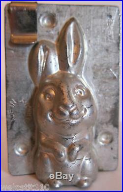 Antique Vintage TINY LITTLE BUNNY RABBIT Chocolate Mold. Made in GERMANY. WALTER