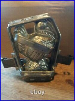 Antique Vintage TURKEY Chocolate Mold Made by HERIS Clean inside Thanksgiving