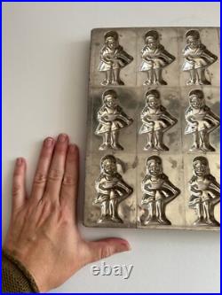 Antique Vintage Vormenfabriek Dutch Industrial Chocolate Candy Mould Mold