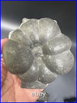 Antique Vtg Ice Cream Mold E & Co, NY Flower Lot 7 Chocolate Eppelsheimer READ Antique Vtg Ice Cream Mold E & Co, NY Flower Lot 7 Chocolate Eppelsheimer READ