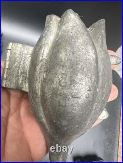 Antique Vtg Ice Cream Mold E & Co, NY Flower Lot 7 Chocolate Eppelsheimer READ Antique Vtg Ice Cream Mold E & Co, NY Flower Lot 7 Chocolate Eppelsheimer READ