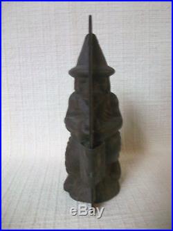 Antique Weygandt Co. Witch Chocolate Mold Signed + Made In Germany