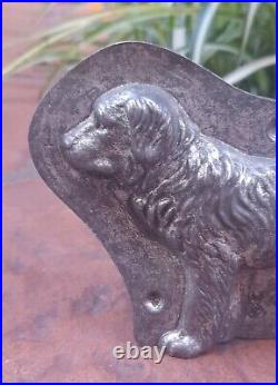 Antique anton reiche golden retriever dog chocolate mold