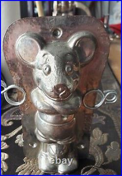 Antique anton reiche mickey mouse chocolate mold extremly rare