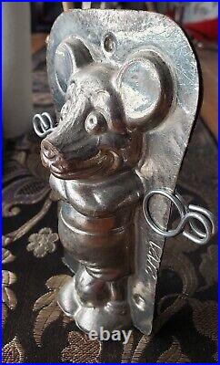 Antique anton reiche mickey mouse chocolate mold extremly rare