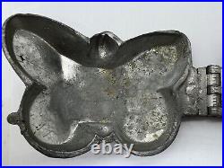 Antique butterfly/ moth, #679 Pewter Chocolate Candy Ice Cream