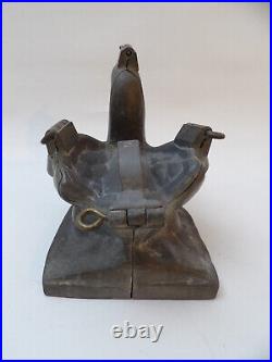Antique chocolate mold ice mold Swan no. 148 by 1900