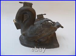 Antique chocolate mold ice mold Swan no. 148 by 1900