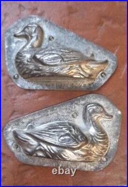 Antique rare anton reiche duck chocolate mold