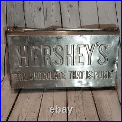 Antique tin Hershey's Chocolate mold