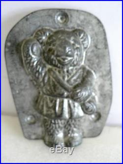 Anton Reiche 3 Teddy Bear Girl 26614 Purse Chocolate Mold Antique Vintage