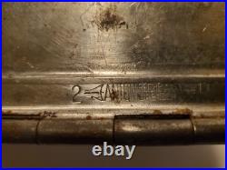 Anton Reiche Antique 3 Santa Chocolate Hinged Mold Germany Used Anton Reiche Antique 3 Santa Chocolate Hinged Mold Germany Used