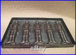 Anton Reiche Chocolate Mold SOLDIERS Antique