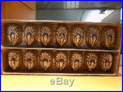 Anton Reiche Dresden Flat Chocolate Mold Mould Molds Vintage Antique