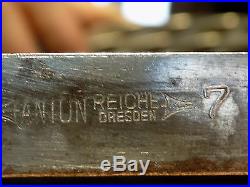Anton Reiche Dresden Flat Chocolate Mold Mould Molds Vintage Antique N/30287