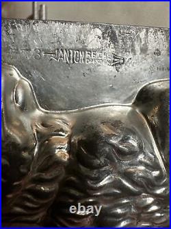 Anton Reiche Large Standing Rabbit Antique Chocolate Mold Easter Bunny German