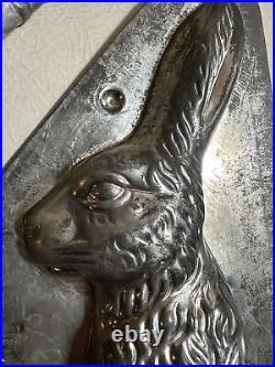 Anton Reiche Large Standing Rabbit Antique Chocolate Mold Easter Bunny German
