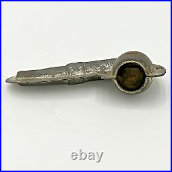 Anton Reiche Mold Chocolate Dresden Germany ANTQ 1903 Metal 10196 Smoking Pipe