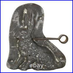 Anton Reiche No. 6788 Antique Easter Bunny Rabbit Metal Tin Steel Chocolate Mold