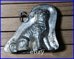 Anton Reiche Rottweiler Dog Chocolate Mould Mold Antique Numbered 10 4 RARE