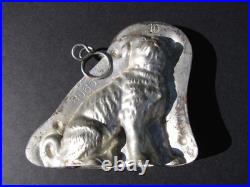 Anton Reiche Rottweiler Dog Chocolate Mould Mold Antique Numbered 10 4 RARE