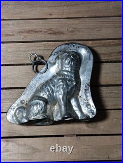 Anton Reiche Rottweiler Dog Chocolate Mould Mold Antique Numbered 10 4 RARE