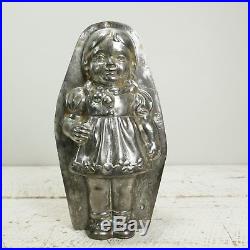 Anton Reiche Young Girl Dress Doll Chocolate Mold Antique Vintage 32815