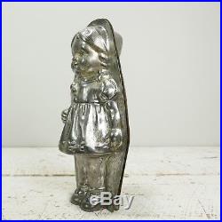 Anton Reiche Young Girl Dress Doll Chocolate Mold Antique Vintage 32815