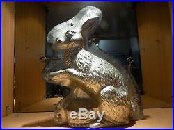 Big Bunny Easter Chocolate Mold Mould Molds Vintage Antique Rabbit