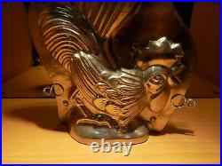 Big Rooster Chocolate Mold Molds Vintage Antique Mould