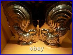Big Rooster Chocolate Mold Molds Vintage Antique Mould