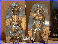 Boy With Toy Hoop 4140 Chocolate Mold Molds Mould Vintage Antique