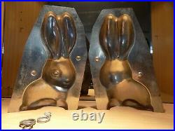 Bunny Chocolate Mold Molds Vintage Antique N/3110