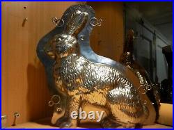 Bunny Chocolate Mold Molds Vintage Antique N/3141