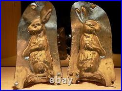 Bunny Chocolate Mold Mould Molds Vintage Antique