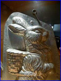 Bunny Easter Chocolate Mold Mould Big Bunny! Antique Anton Reiche Dresden