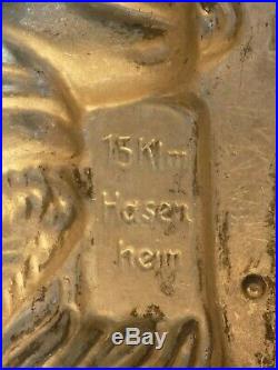 Bunny Easter Chocolate Mold Mould Big Bunny! Antique Heris