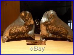 Bunny Easter Chocolate Mold Mould Molds Vintage Antique Anton Reiche Dresden