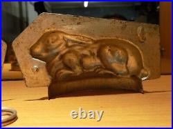 Bunny Sommet Chocolate Mold Mould Schokoladenform Vintage Antique
