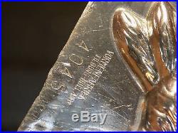 Bunny Whit Basket Chocolate Mold Molds Vintage Antique
