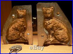 Cat Chocolate Mold Molds Vintage Antique Mould