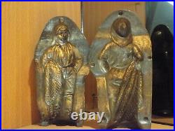 CHOCOLATE MOLD MOLDS MOULD VINTAGE ANTIQUE fisherman 4229