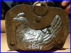 Chicken Anton Reiche Dresden Chocolate Mold Molds Vintage Antique 6561