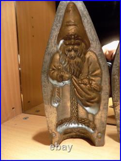Chocolate Anton Reiche 25876 Santa Old Mold Mould Vintage Antique