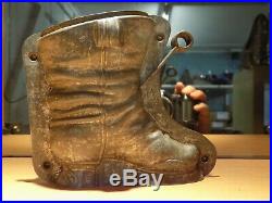 Chocolate Anton Reiche Big Santa Boot Mold Mould Vintage Antique